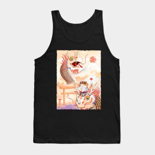 Dragon Frog Anime Manga Tank Top